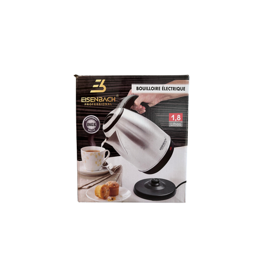 Bollitore elettrico Eisenbach in acciaio inox 1,8l 1500w